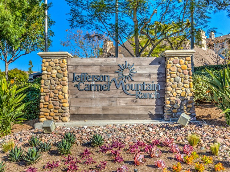 Jefferson at Carmel Mountain Ranch Sign